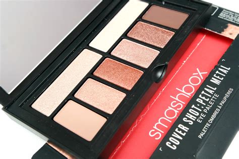 Smashbox Petal Metal Cover Shot Eye Palette Review, Photos